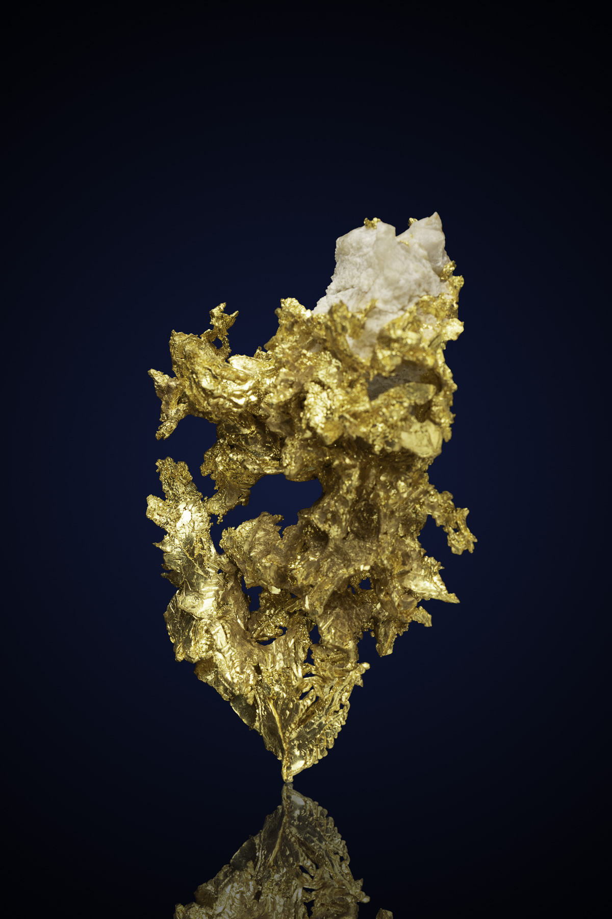 (image for) Sharp, Stunning Natural Gold Specimen with Quartz - Eagle's Nest Gold Mine, CA - 143.17 grams